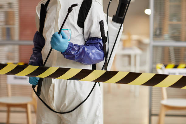 Professional Hoarding Cleanup technician working in Sunol, CA